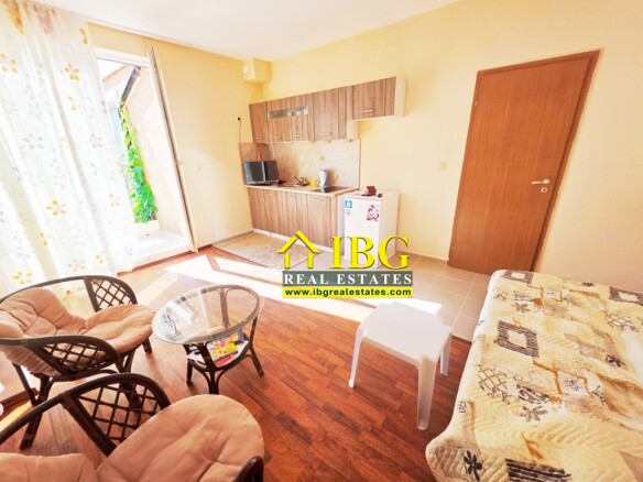 Studio with Garden View & No Maintenance Fee | Golden Day, Sunny Beach