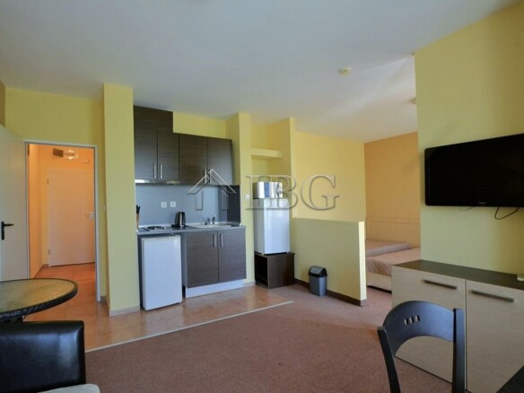 Big 53 sq. m. Studio with Balcony | Marina Cape, Aheloy – First Line to the Beach