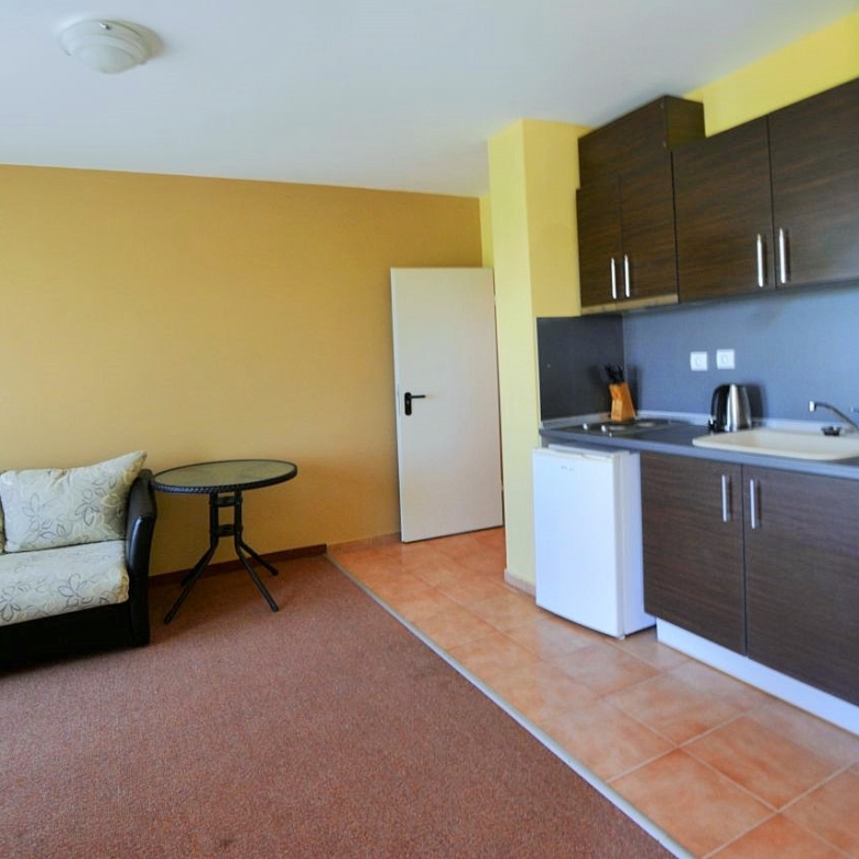 Big 53 sq. m. Studio with Balcony | Marina Cape, Aheloy – First Line to the Beach