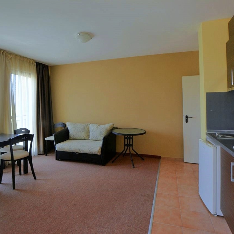 Big 53 sq. m. Studio with Balcony | Marina Cape, Aheloy – First Line to the Beach