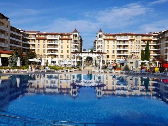 Spacious Furnished Studio with Terrace | Royal Sun, Sunny Beach