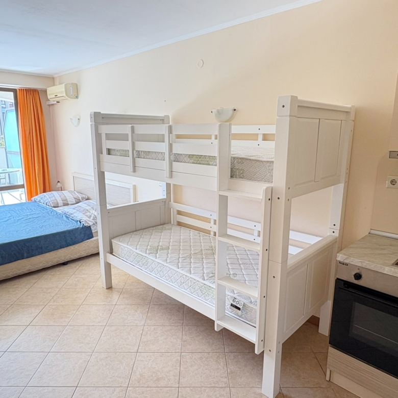 Spacious Studio with Pool View | Royal Sun, Sunny Beach