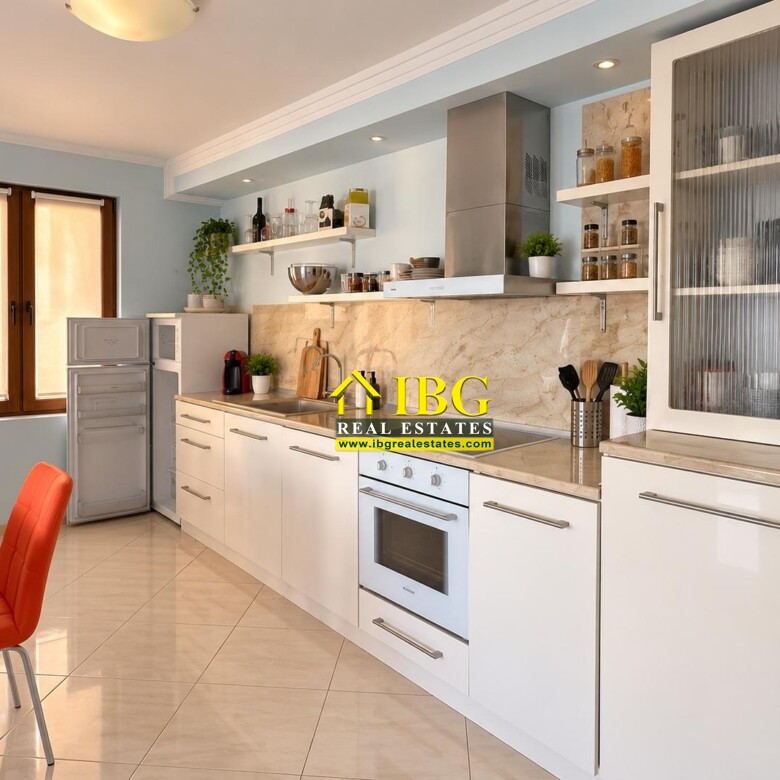 Spacious 3-Bedroom Apartment with Sea View – No Maintenance Fee | Only 100 m from the Beach, Ravda