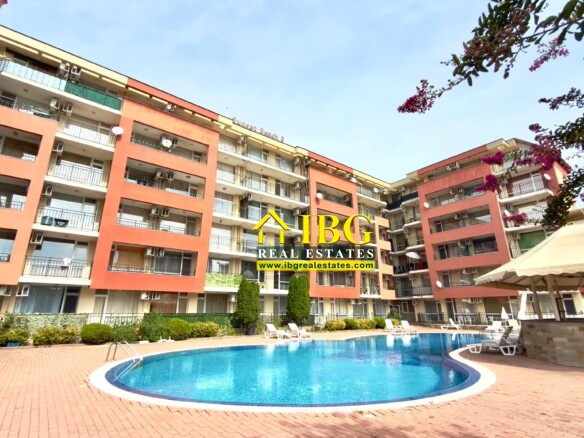 Furnished Studio with Pool View | Sunset Beach 3, Sunny Beach