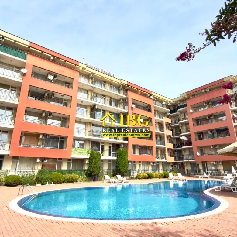 Furnished Studio with Pool View | Sunset Beach 3, Sunny Beach