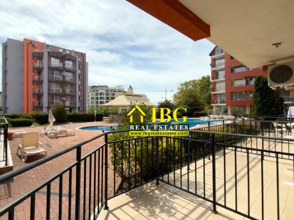 Furnished Studio with Pool View | Sunset Beach 3, Sunny Beach