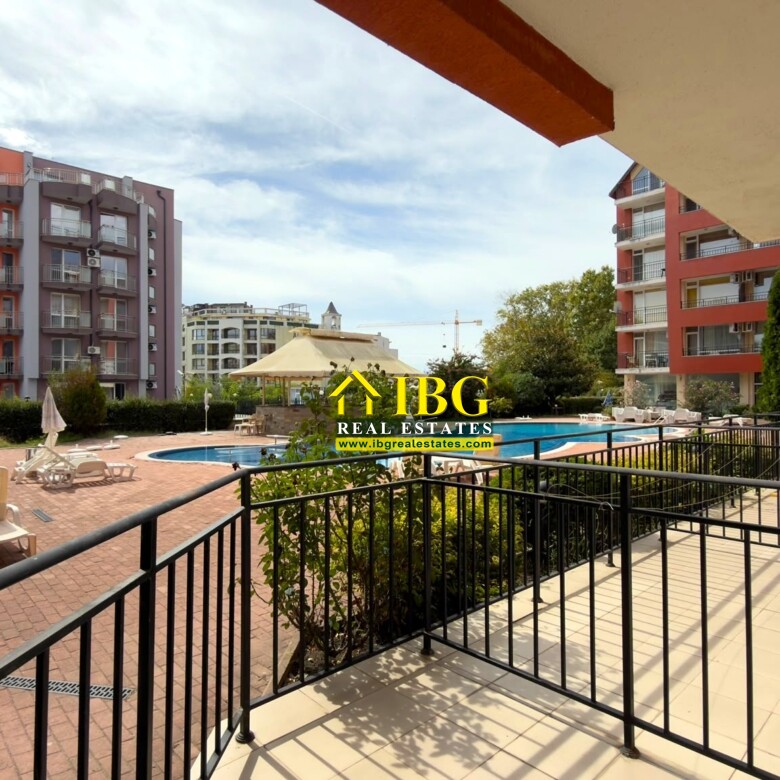 Furnished Studio with Pool View | Sunset Beach 3, Sunny Beach
