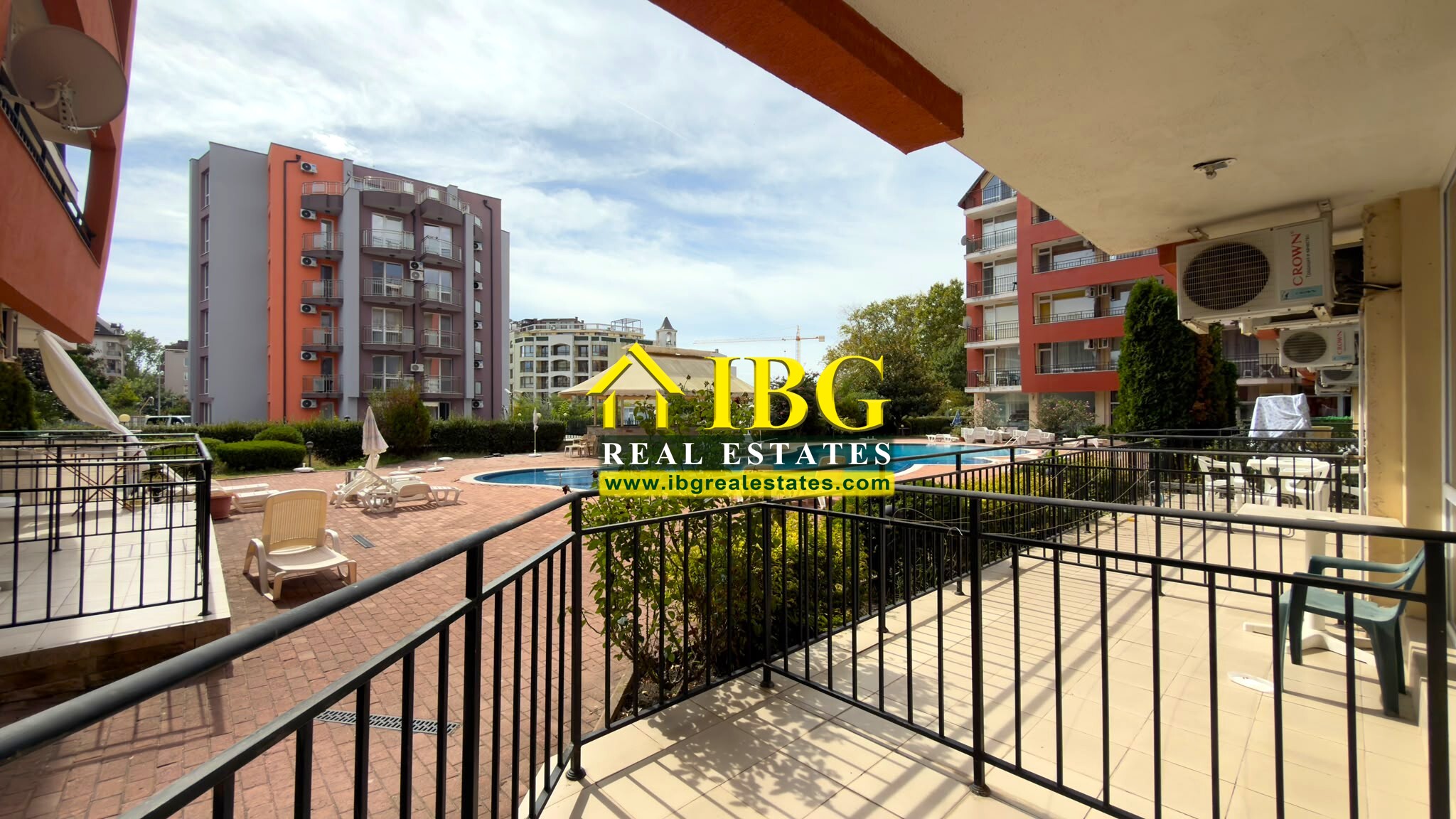 Furnished Studio with Pool View | Sunset Beach 3, Sunny Beach