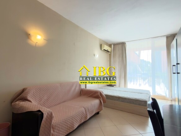 Furnished Studio with Pool View | Sunset Beach 3, Sunny Beach