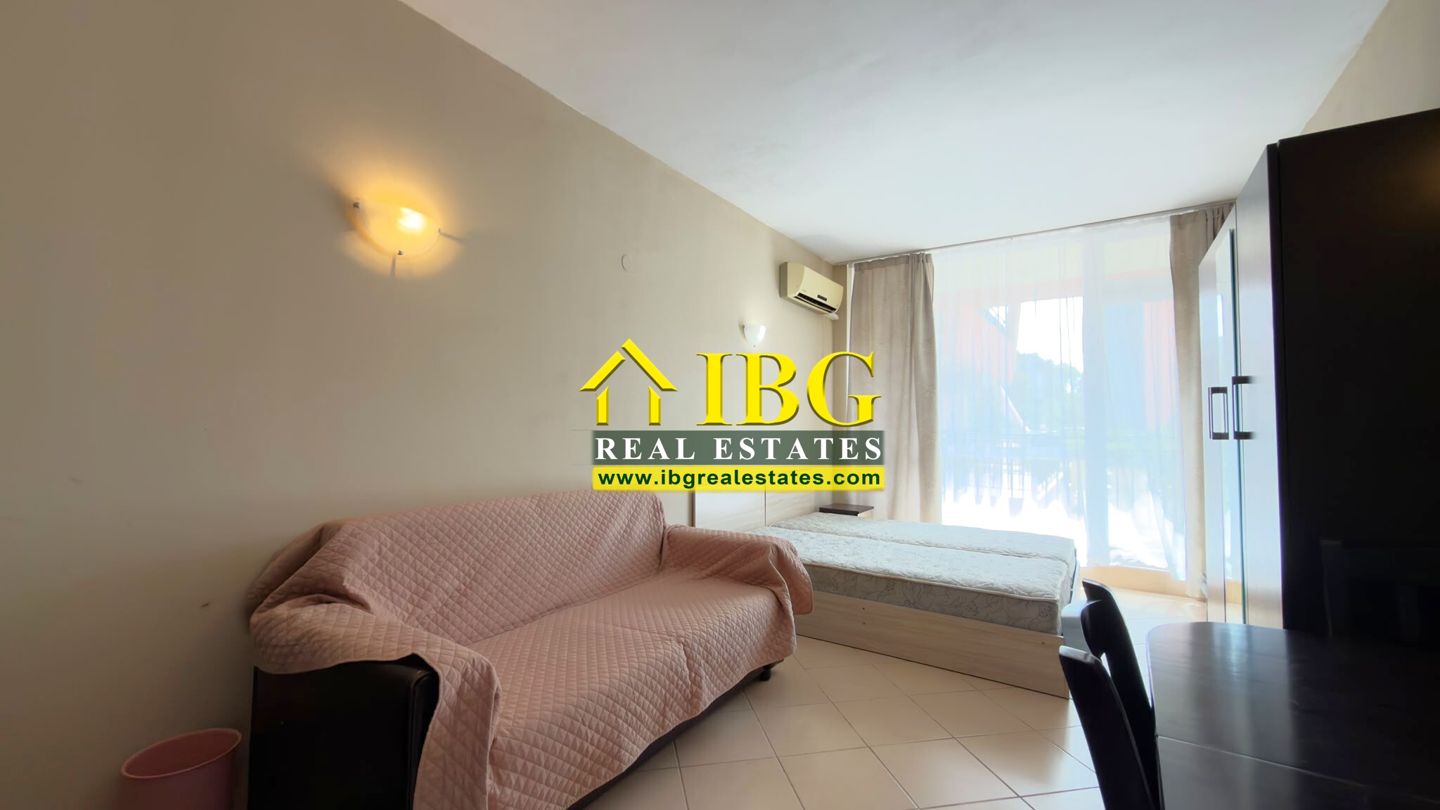 Furnished Studio with Pool View | Sunset Beach 3, Sunny Beach