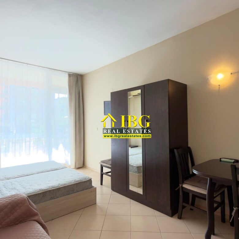 Furnished Studio with Pool View | Sunset Beach 3, Sunny Beach