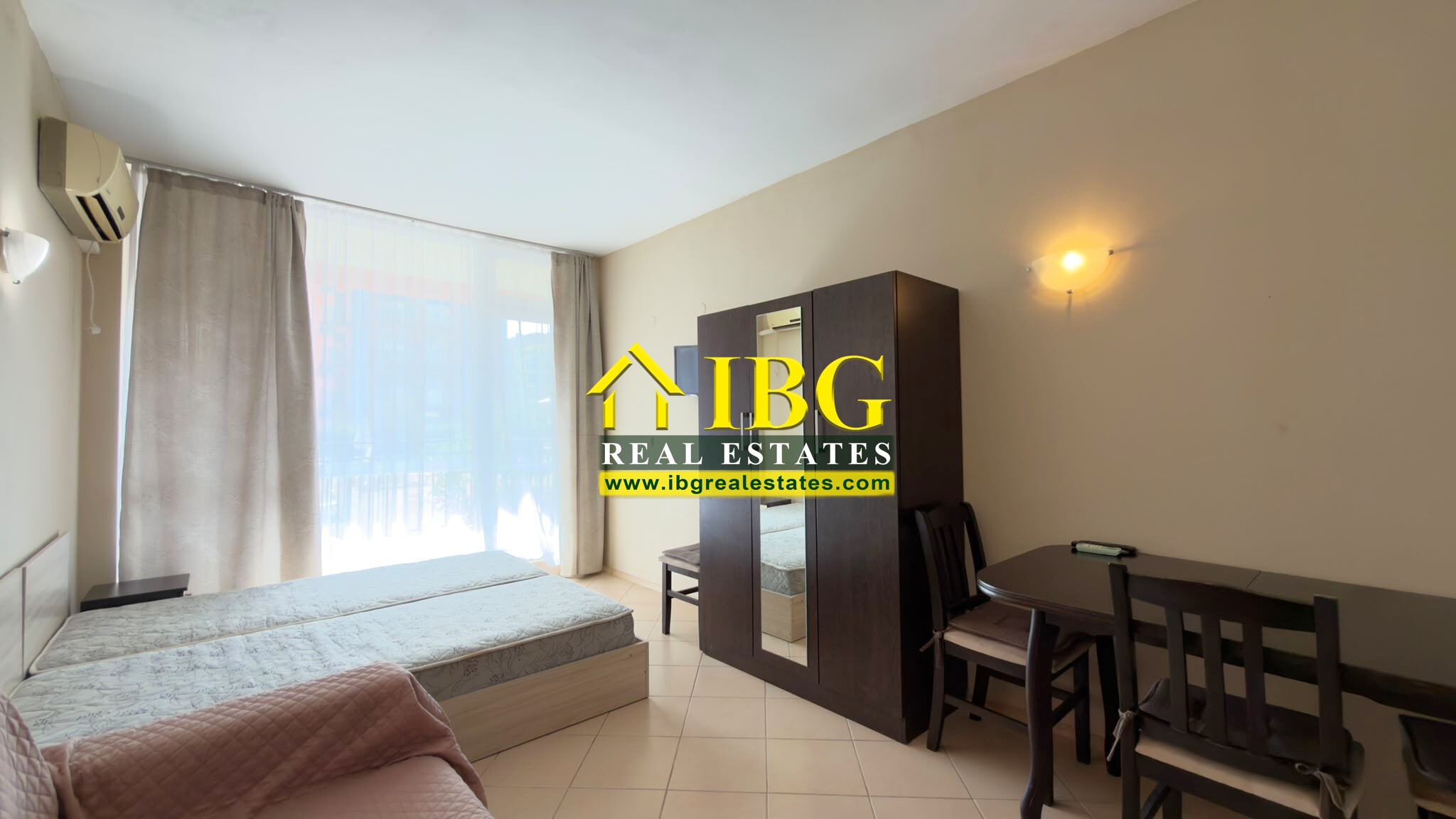 Furnished Studio with Pool View | Sunset Beach 3, Sunny Beach