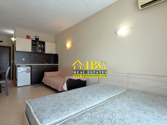 Furnished Studio with Pool View | Sunset Beach 3, Sunny Beach