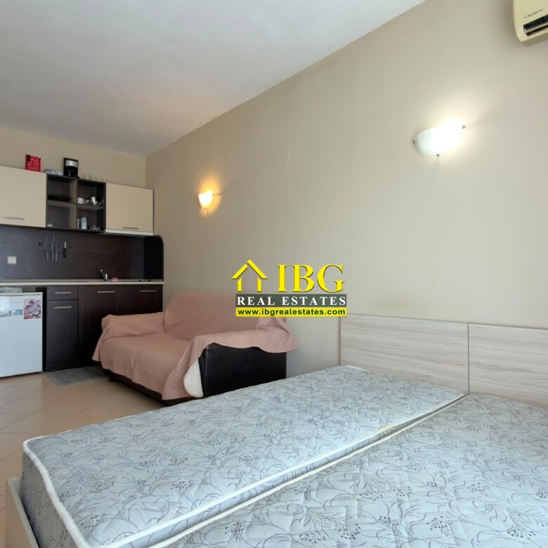 Furnished Studio with Pool View | Sunset Beach 3, Sunny Beach