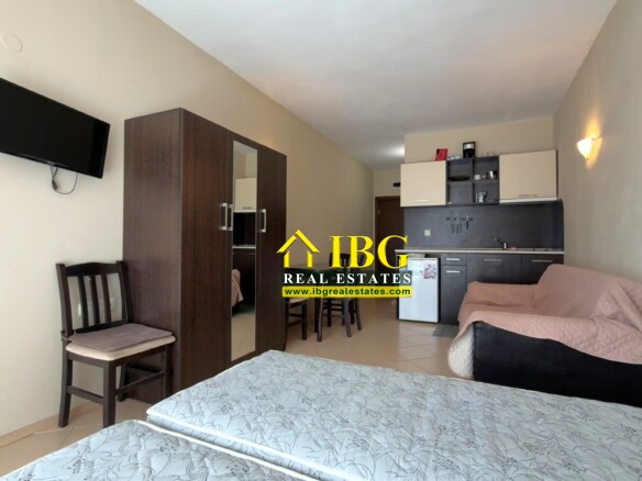 Furnished Studio with Pool View | Sunset Beach 3, Sunny Beach