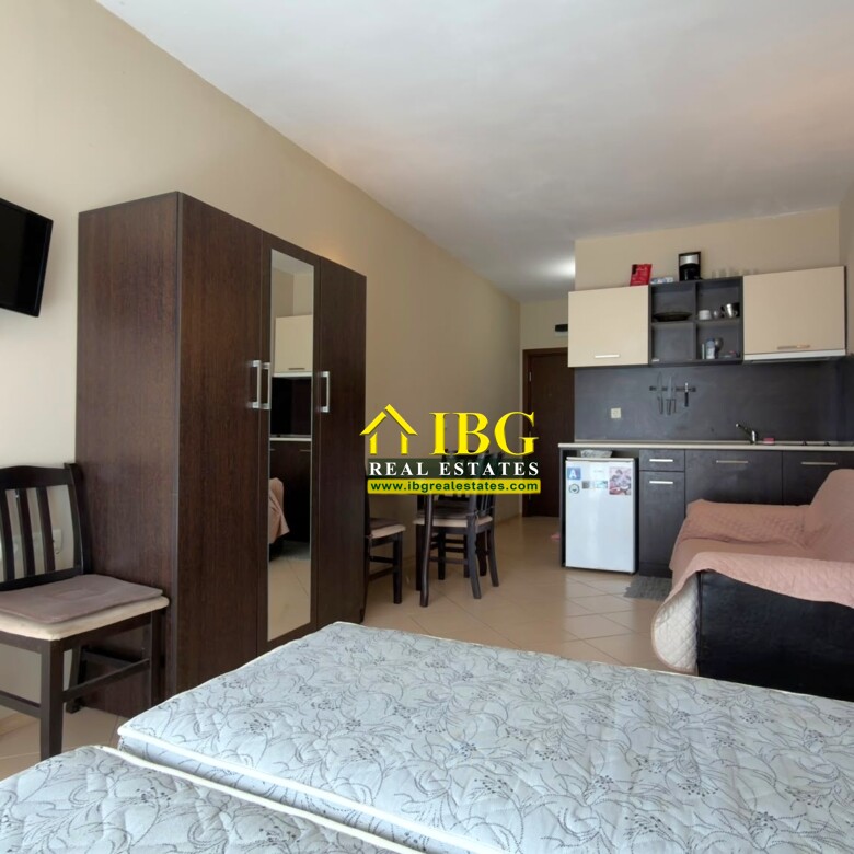 Furnished Studio with Pool View | Sunset Beach 3, Sunny Beach