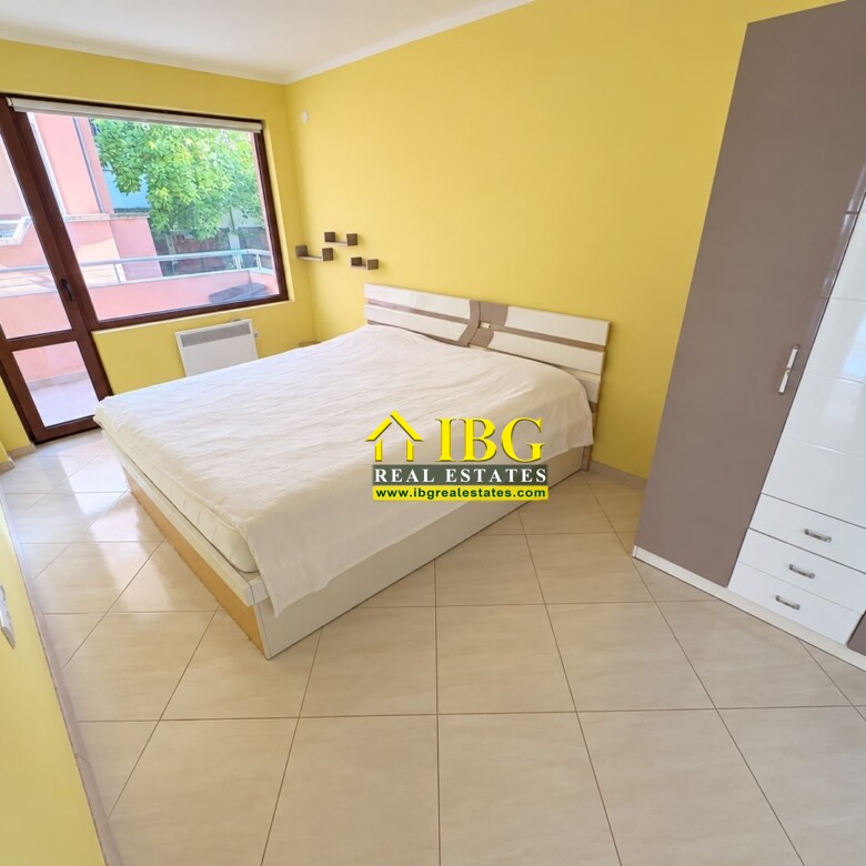 Spacious 3-Bedroom Apartment with Sea View – No Maintenance Fee | Only 100 m from the Beach, Ravda