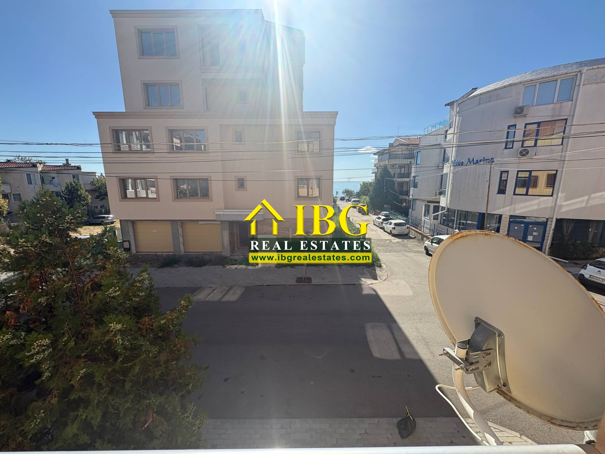 Spacious 3-Bedroom Apartment with Sea View – No Maintenance Fee | Only 100 m from the Beach, Ravda