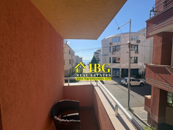 Spacious 3-Bedroom Apartment with Sea View – No Maintenance Fee | Only 100 m from the Beach, Ravda