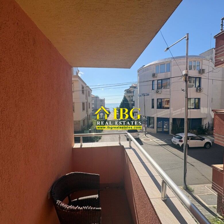 Spacious 3-Bedroom Apartment with Sea View – No Maintenance Fee | Only 100 m from the Beach, Ravda