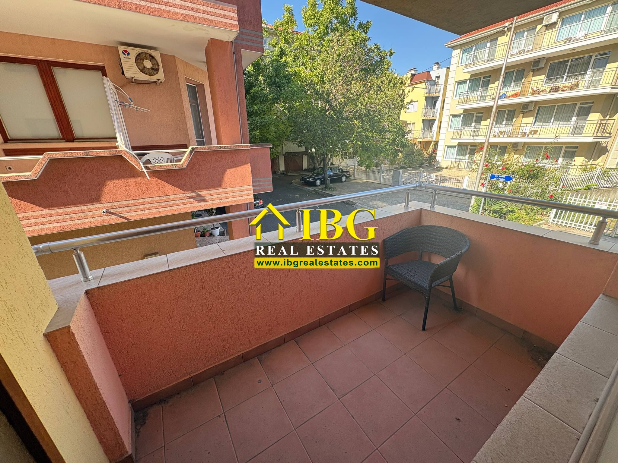 Spacious 3-Bedroom Apartment with Sea View – No Maintenance Fee | Only 100 m from the Beach, Ravda