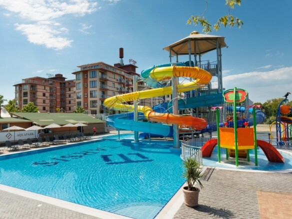 Exclusive! Spacious Studio with Large English Courtyard | Tarsis 3, Sunny Beach