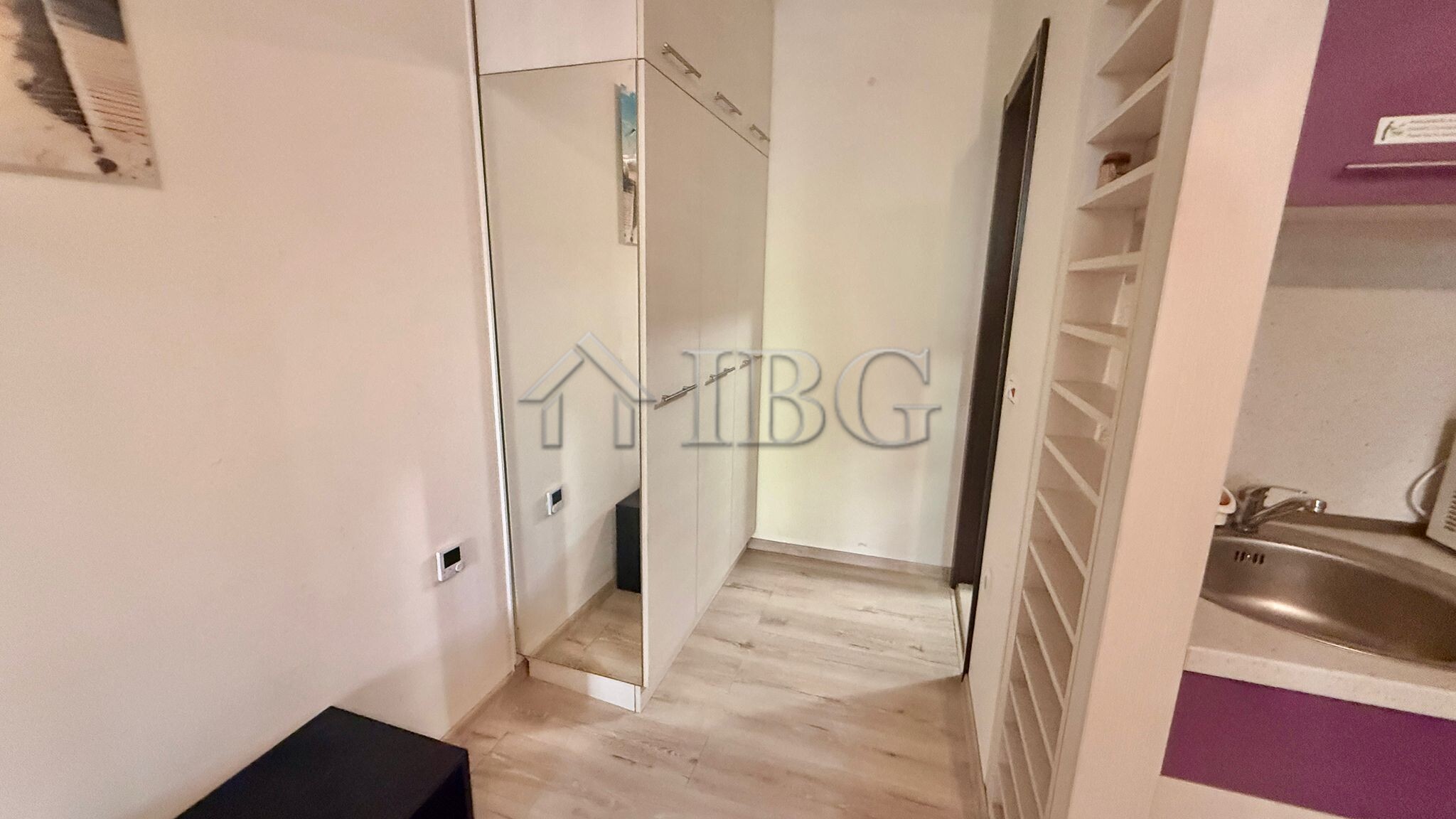 Furnished Studio with balcony and direct exit to the green yard and the pool | Cascadas Complex, Sunny Beach