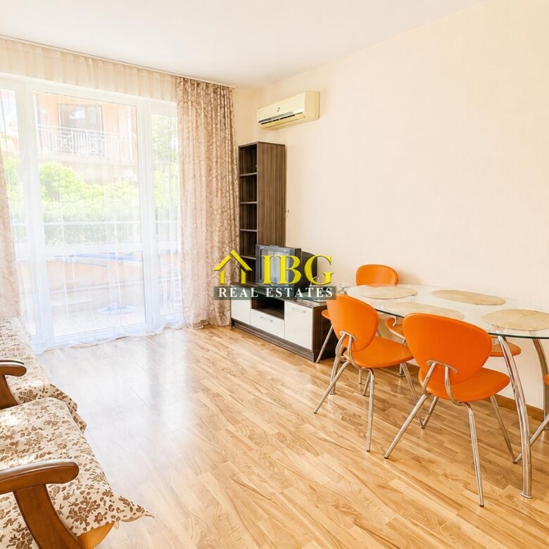 Ready to move in! Studio with Balcony in Sea Breeze, Sveti Vlas, 150 m. to the sea