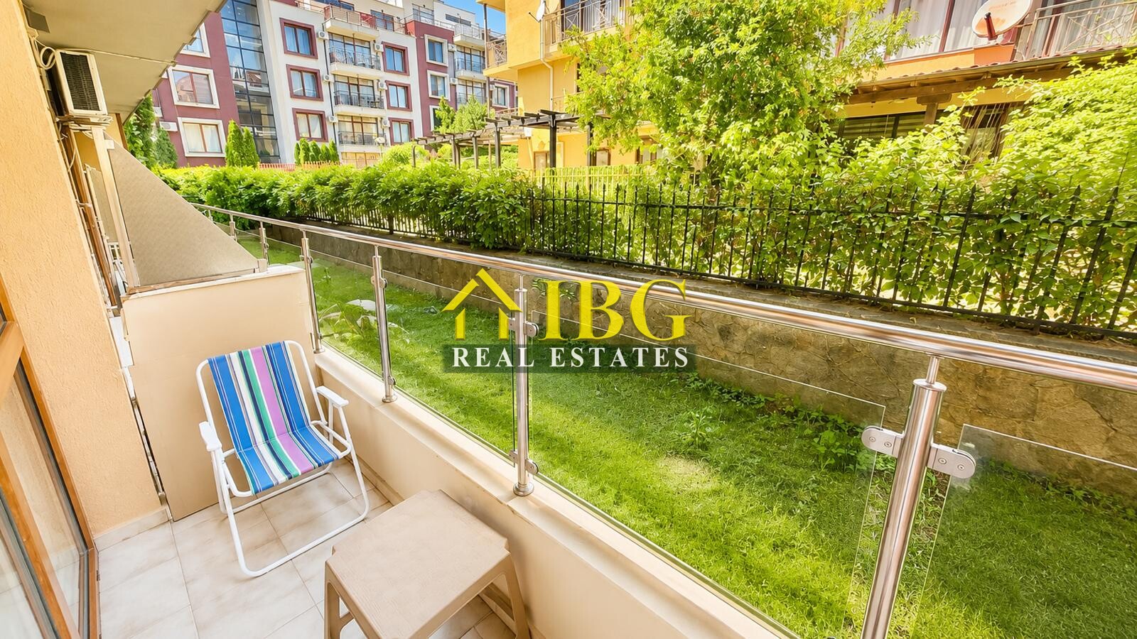Ready to move in! Studio with Balcony in Sea Breeze, Sveti Vlas, 150 m. to the sea