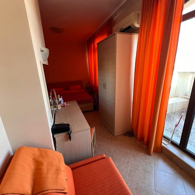 Spacious Furnished Studio with Terrace | Royal Sun, Sunny Beach