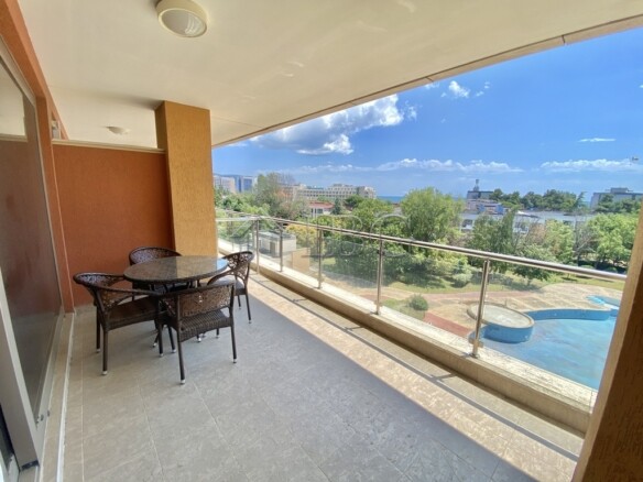 2-Bedroom Apartment with Sea and Pool views in Peter House Complex, Sunny Beach