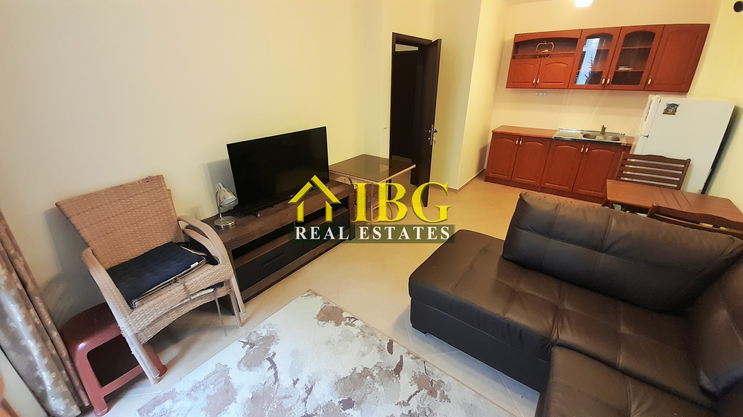 Furnished 1-Bedroom Apartment in Cascadas 4, Sunny Beach