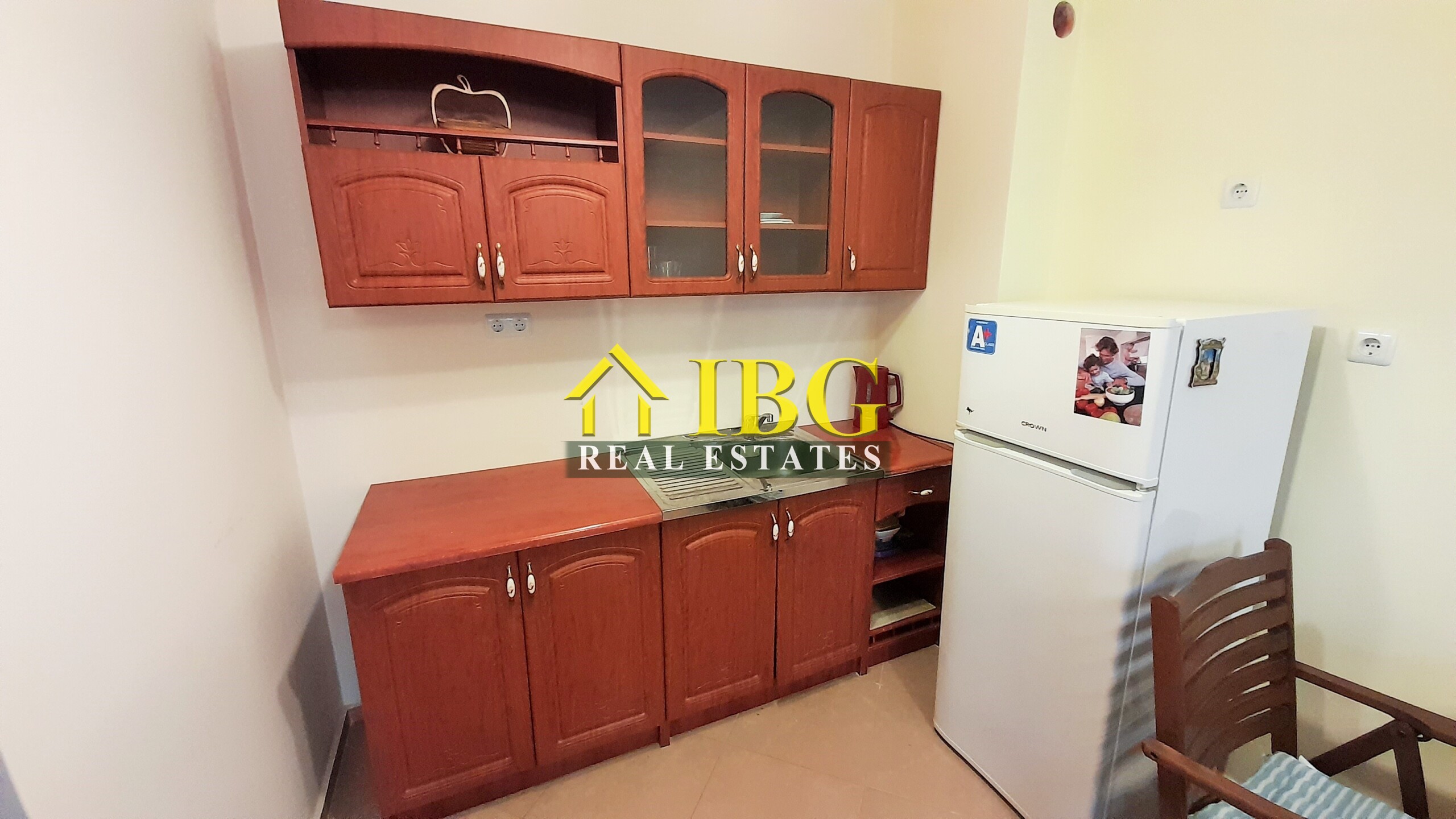Furnished 1-Bedroom Apartment in Cascadas 4, Sunny Beach