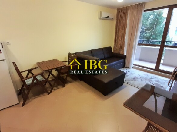 Furnished 1-Bedroom Apartment in Cascadas 4, Sunny Beach