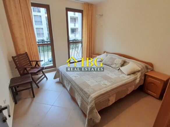 Furnished 1-Bedroom Apartment in Cascadas 4, Sunny Beach