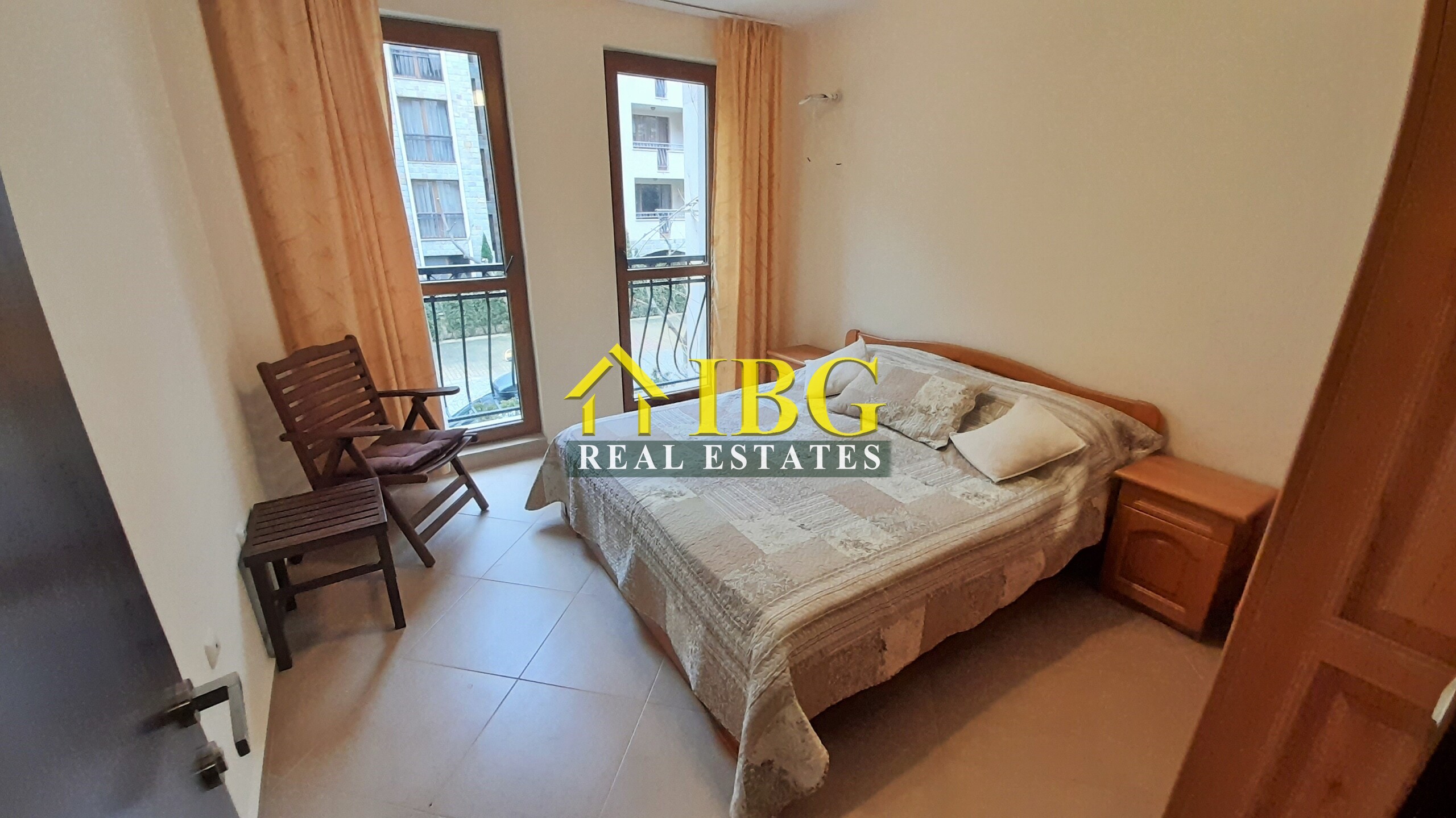 Furnished 1-Bedroom Apartment in Cascadas 4, Sunny Beach