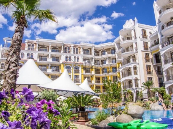 Ground floor 2-Bedroom, 2-Bathroom Apartment in Harmony Suites Monte Carlo | Sunny Beach