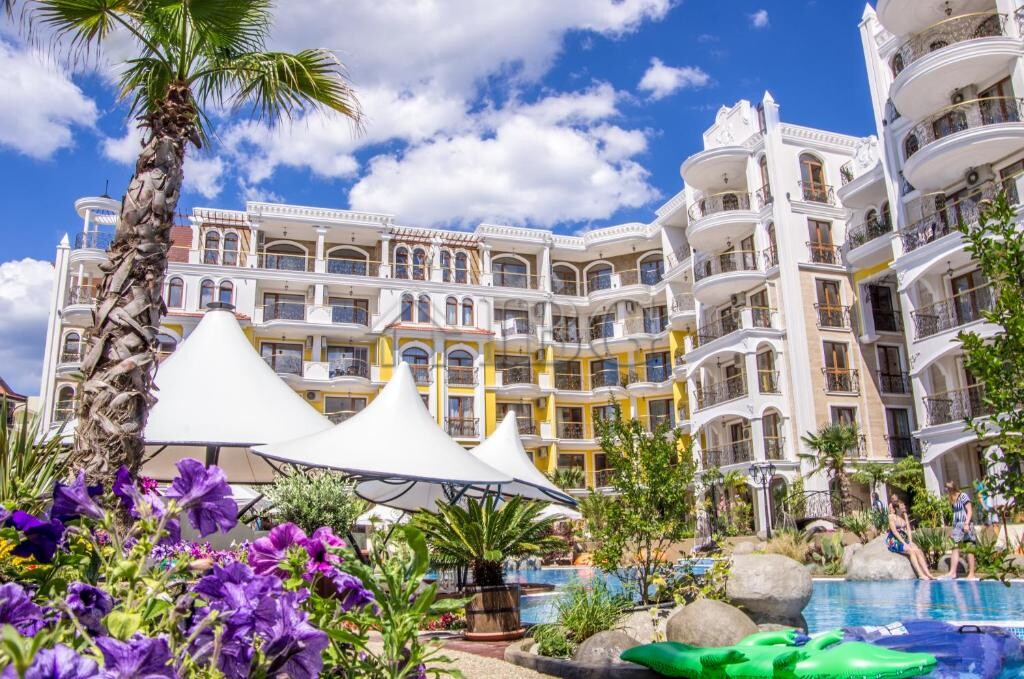 Ground floor 2-Bedroom, 2-Bathroom Apartment in Harmony Suites Monte Carlo | Sunny Beach