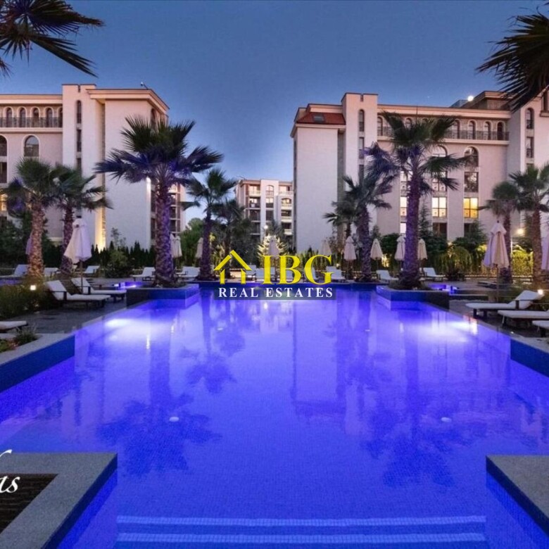 Furnished 1-Bedroom Apartment in Cascadas 4, Sunny Beach
