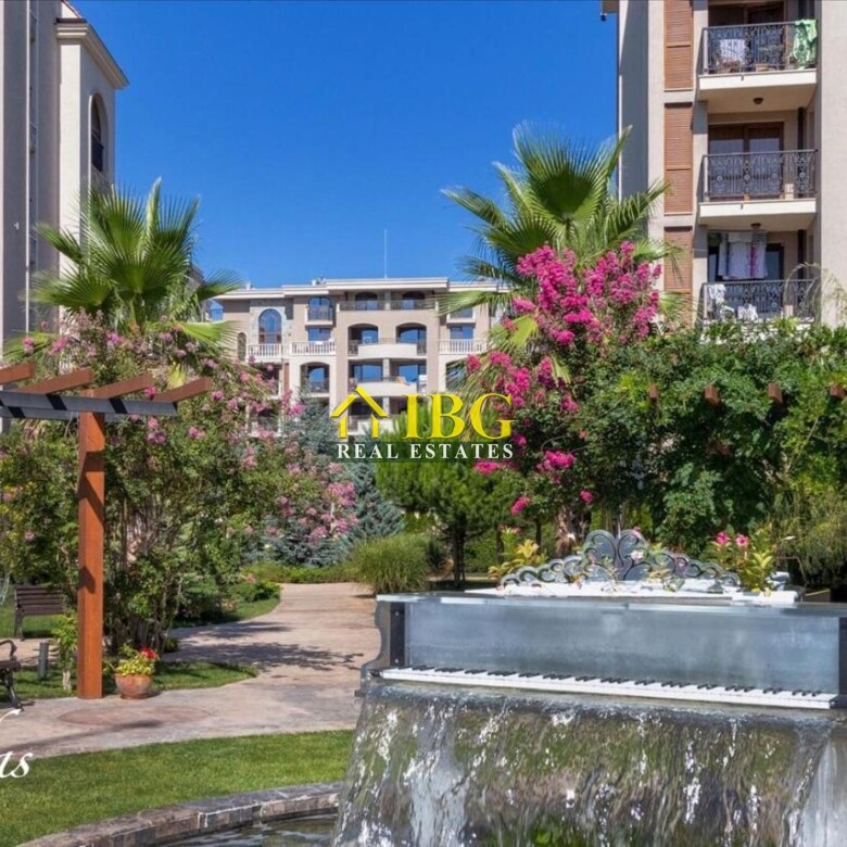 Furnished 1-Bedroom Apartment in Cascadas 4, Sunny Beach