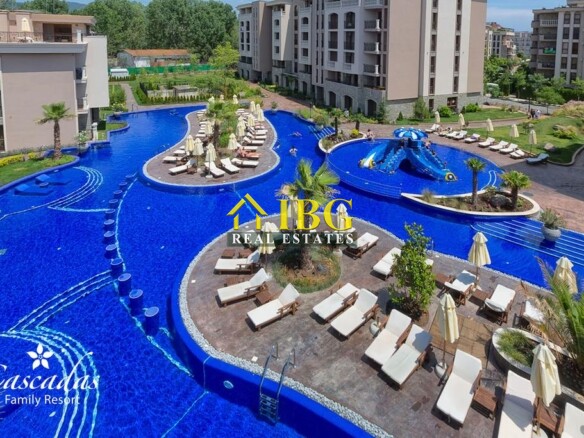 Furnished 1-Bedroom Apartment in Cascadas 4, Sunny Beach