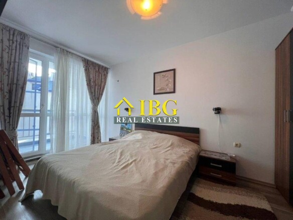 Furnished 1-Bedroom Apartment with Sea View | Blue Bay Palace, Pomorie