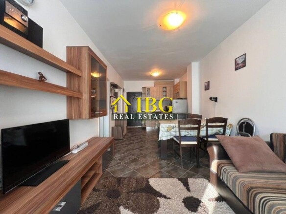Furnished 1-Bedroom Apartment with Sea View | Blue Bay Palace, Pomorie