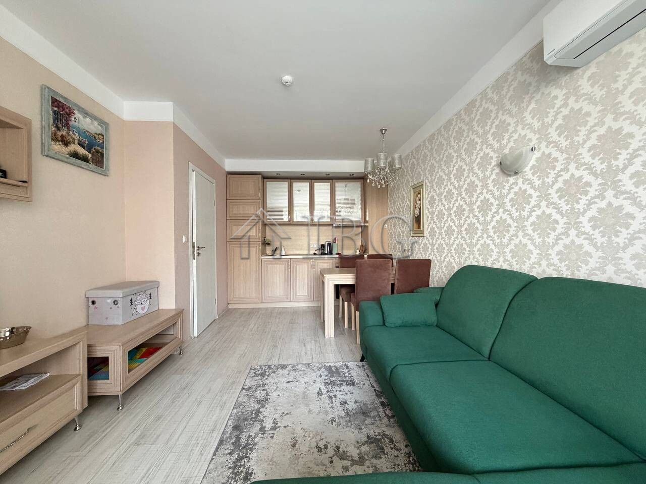 Ground floor 2-Bedroom, 2-Bathroom Apartment in Harmony Suites Monte Carlo | Sunny Beach