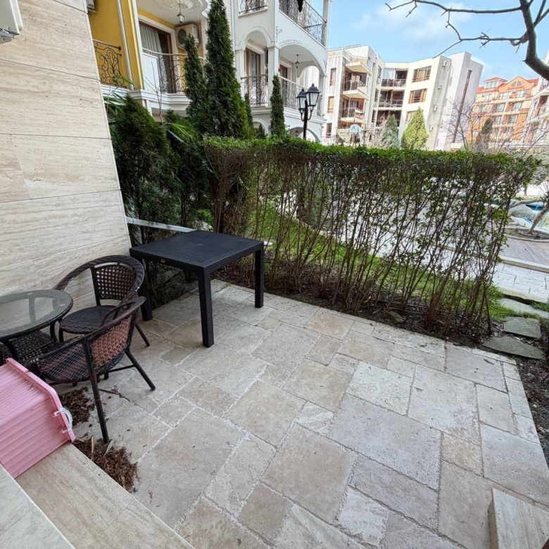 Ground floor 2-Bedroom, 2-Bathroom Apartment in Harmony Suites Monte Carlo | Sunny Beach