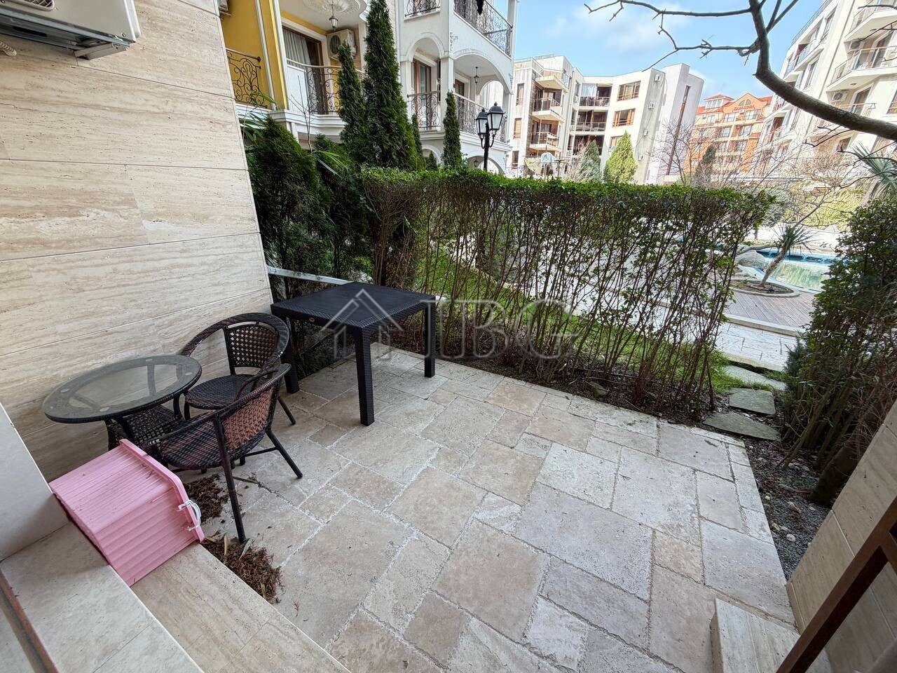 Ground floor 2-Bedroom, 2-Bathroom Apartment in Harmony Suites Monte Carlo | Sunny Beach