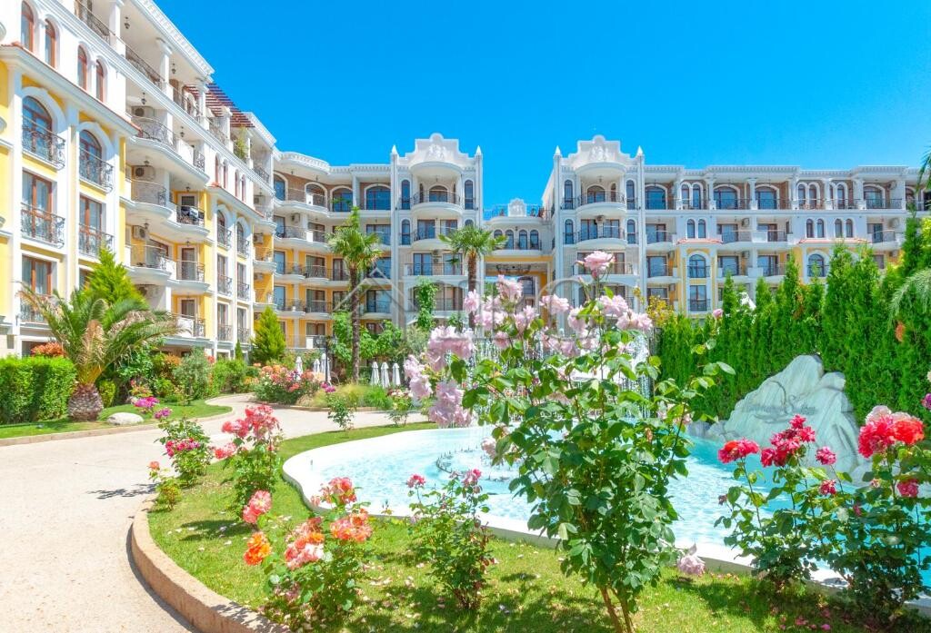 Ground floor 2-Bedroom, 2-Bathroom Apartment in Harmony Suites Monte Carlo | Sunny Beach