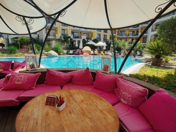 Ground floor 2-Bedroom, 2-Bathroom Apartment in Harmony Suites Monte Carlo | Sunny Beach