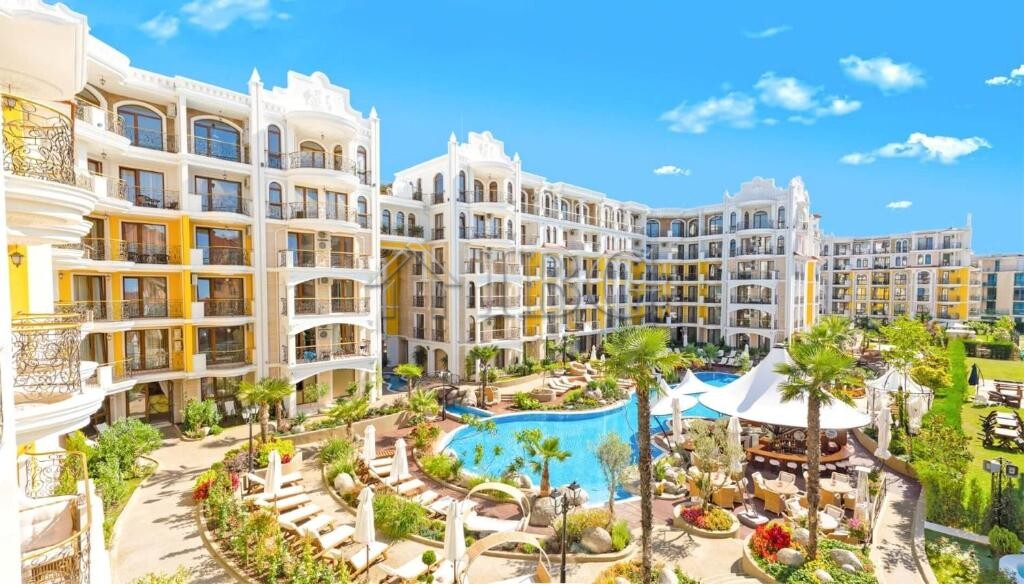 Ground floor 2-Bedroom, 2-Bathroom Apartment in Harmony Suites Monte Carlo | Sunny Beach