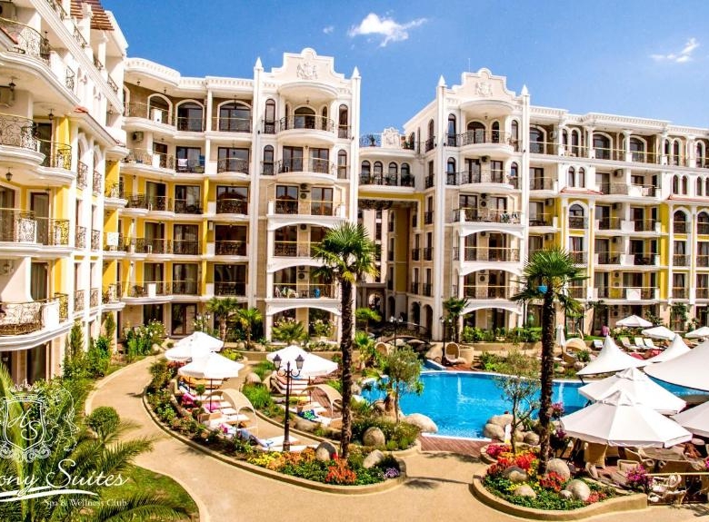 Ground floor 2-Bedroom, 2-Bathroom Apartment in Harmony Suites Monte Carlo | Sunny Beach
